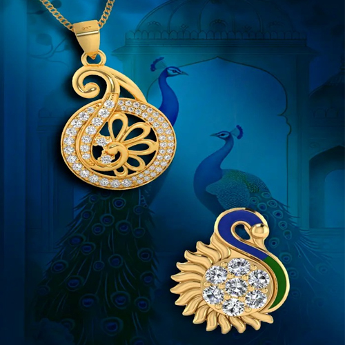 Peacock jewellery
